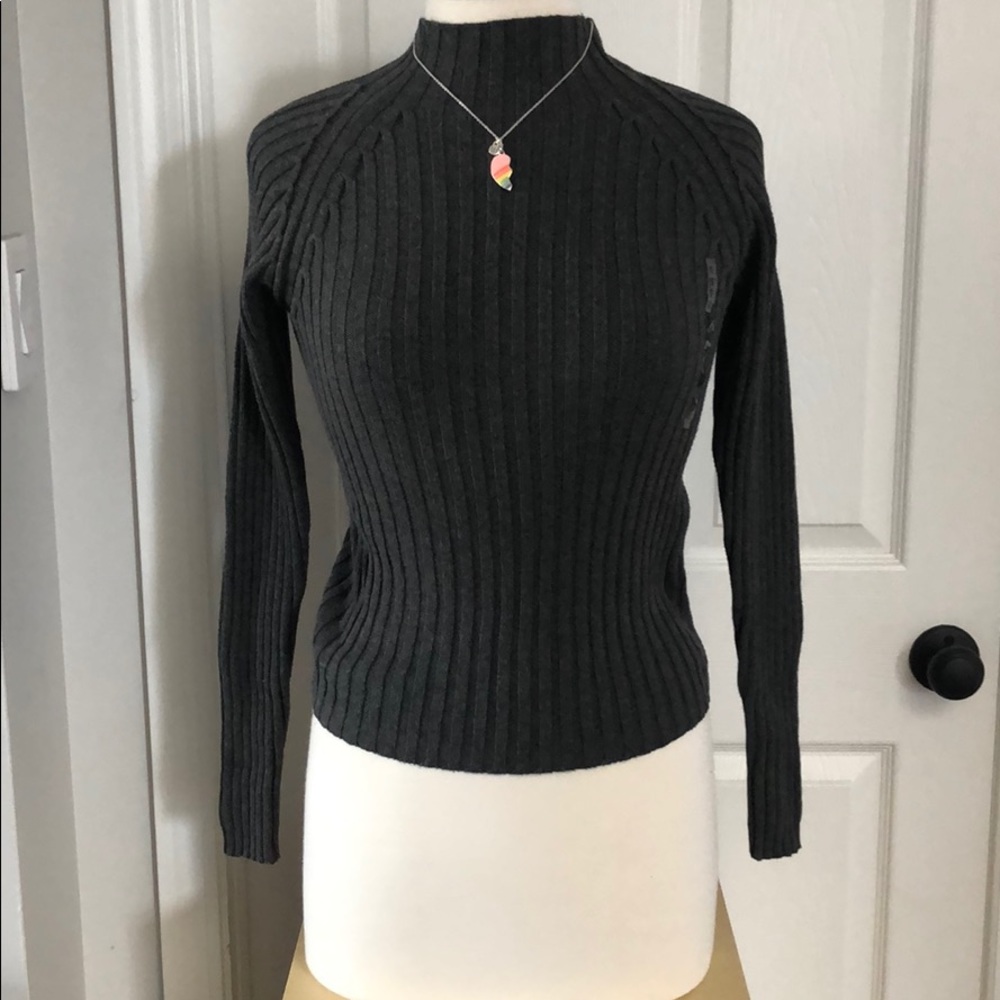 Jamie Scott sweater with mock neck  Size small